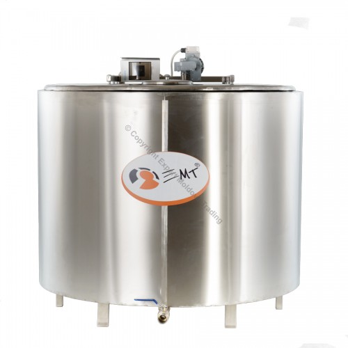 Tanc de racire lapte inox EMT 800 litri - 220 V - vintex
