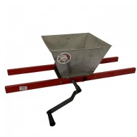 Zdrobitor manual de struguri si fructe 2 in 1, Vivatechnix VMD-31, cuva inox, volum 15 l